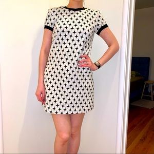 COPY - ZARA Woman Dress, size M, cream and black
